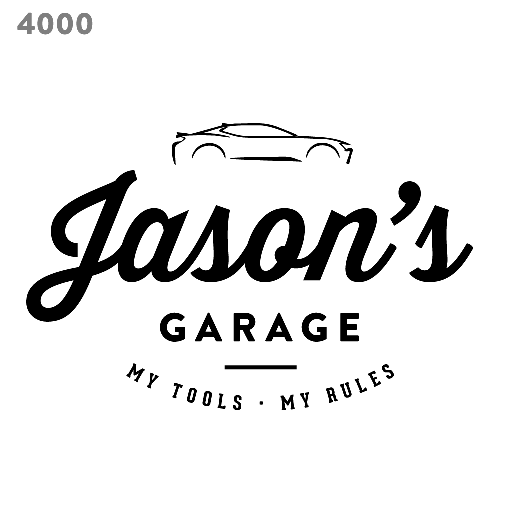 Garage workshop logo template 4000