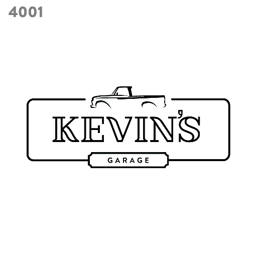 Garage workshop logo template 4001