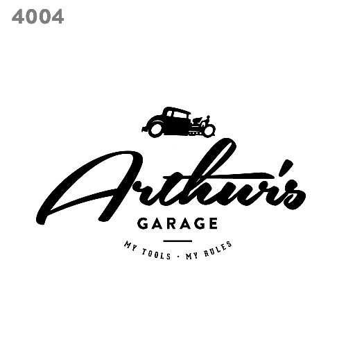 Garage workshop logo template 4004