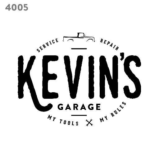 Garage workshop logo template 4005