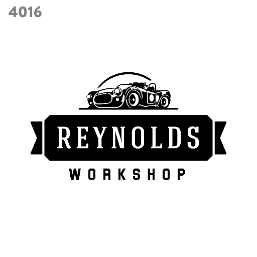 Garage workshop logo template 4016