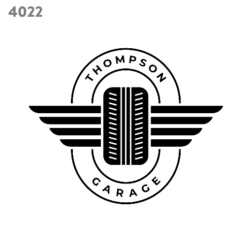 Garage workshop logo template 4022