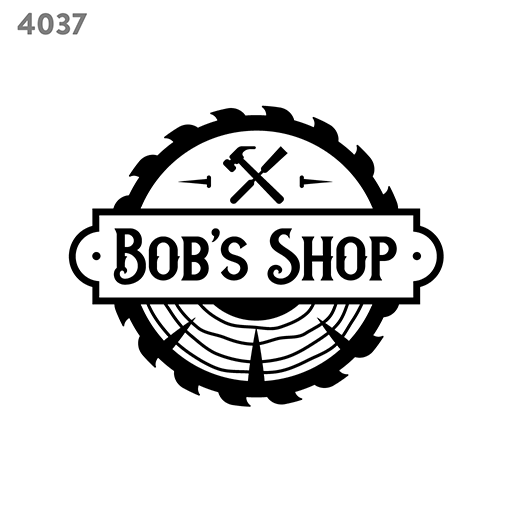 Garage workshop logo template 4037