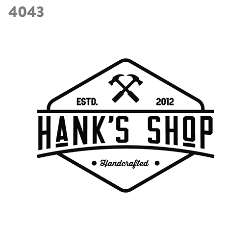 Garage workshop logo template 4043