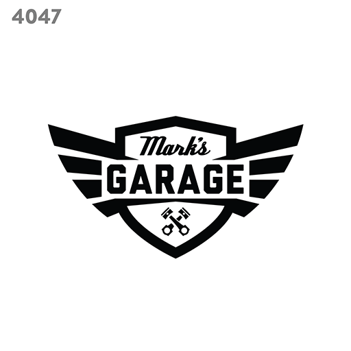 Garage workshop logo template 4047