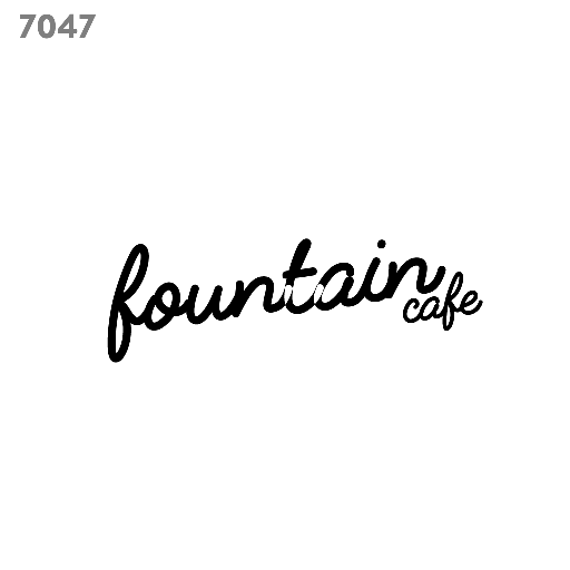 typography logo template 7047